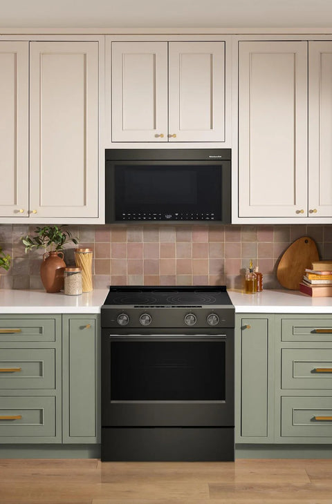 KitchenAid 30" 5.3 Cu. Ft. Electric Range – Black Ore - YKSES530SBE