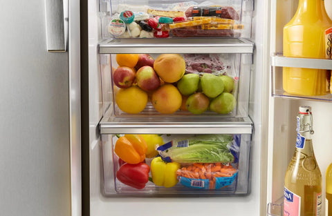 Whirlpool 36" 28.7 Cu. Ft. Side-by-Side Refrigerator – Fingerprint-Resistant Stainless - WRSF6536RZ