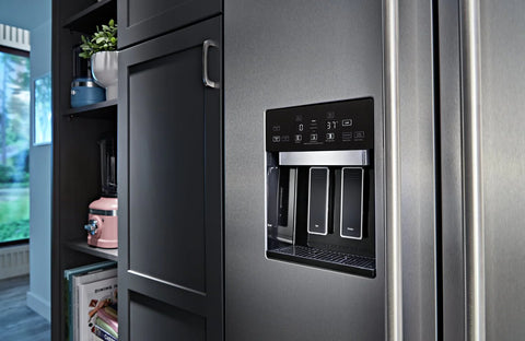 KitchenAid 42" 25 Cu. Ft. Side-by-Side Refrigerator - Stainless Steel - KBSD702MSS