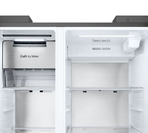 LG 36" 27 Cu. Ft Side by Side Refrigerator - Fingerprint Resistant Stainless Steel - LL27T3530S