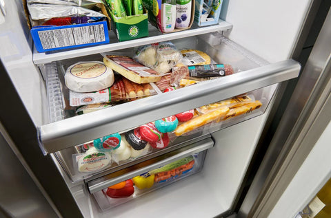 Whirlpool 36" 28.7 Cu. Ft. Side-by-Side Refrigerator – Fingerprint-Resistant Stainless - WRSF6536RZ