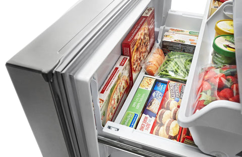 Whirlpool 36" 23.8 Cu. Ft. Counter-Depth French-Door Refrigerator - Stainless Steel - WRFC9636RZ