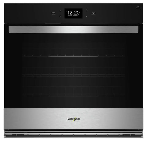 Whirlpool 27" 4.3 Cu. Ft. Electric Single Wall Oven with True Convection - Fingerprint Resistant Stainless Steel - WOES7027PZ