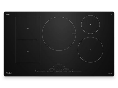 Whirlpool 36" 5-Element Induction Cooktop - Black - WCIT7536SB
