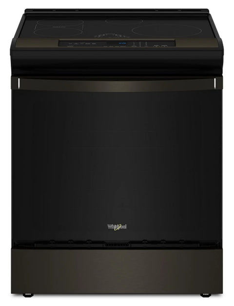 Whirlpool 6.4 Cu. Ft. Induction Range with No Preheat Air Fry - Black Stainless Steel - WSIS5030RV