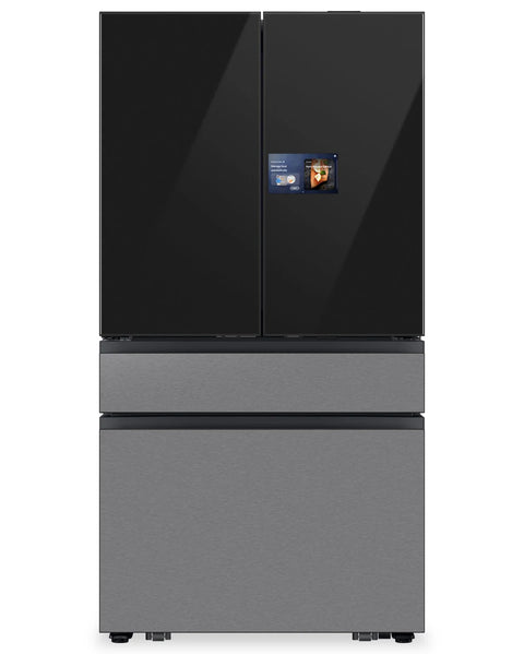 Samsung 36" 23 Cu. Ft. Bespoke Counter-Depth French-Door Refrigerator with AI Home Screen - RF90F29BECRAA