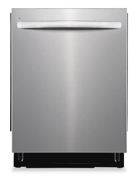 Frigidaire 24" 49 dBA Top-Control Dishwasher with Third Rack - Stainless Steel - FDSH4502BF