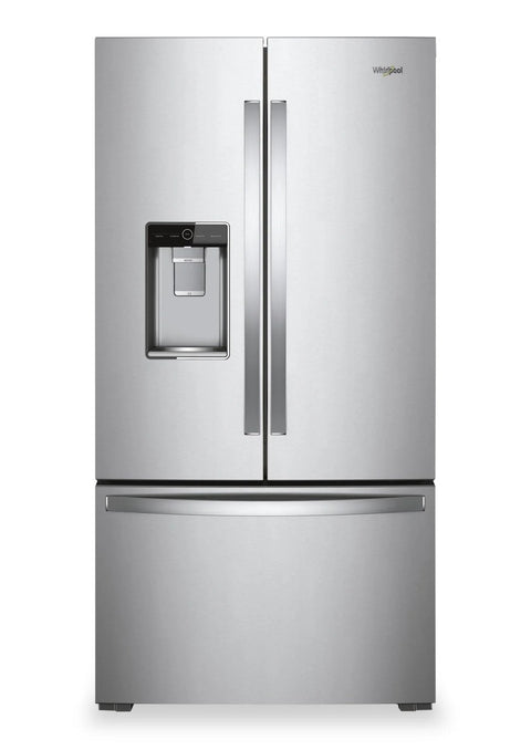 Whirlpool 36" 23.8 Cu. Ft. Counter-Depth French-Door Refrigerator - Stainless Steel - WRFC9636RZ