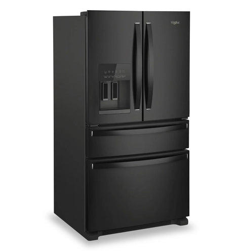 Whirlpool 36" 24.5 Cu. Ft. French-Door Refrigerator - Black - WRMF3636RB