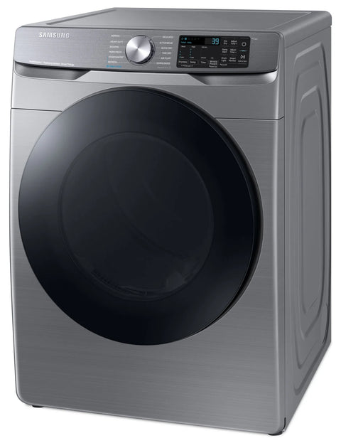 Samsung 7.5 Cu. Ft. Gas Dryer with Steam - Grey - Stackable - DVG45B6305P/AC