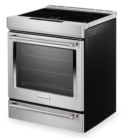 KitchenAid 6.4 Cu. Ft. Induction Range with Air Fry and AquaLift® - Stainless Steel - KSIS730PSS