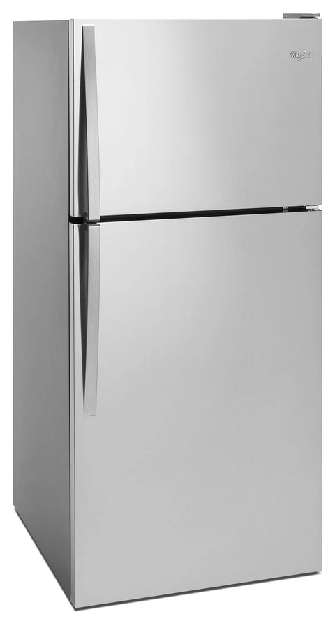 Whirlpool 30" 18.3 Cu. Ft. Top-Mount Refrigerator - Monochromatic Stainless Steel - WRT148FZDM