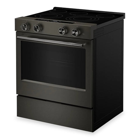KitchenAid 30" 5.3 Cu. Ft. Electric Range – Black Ore - YKSES530SBE