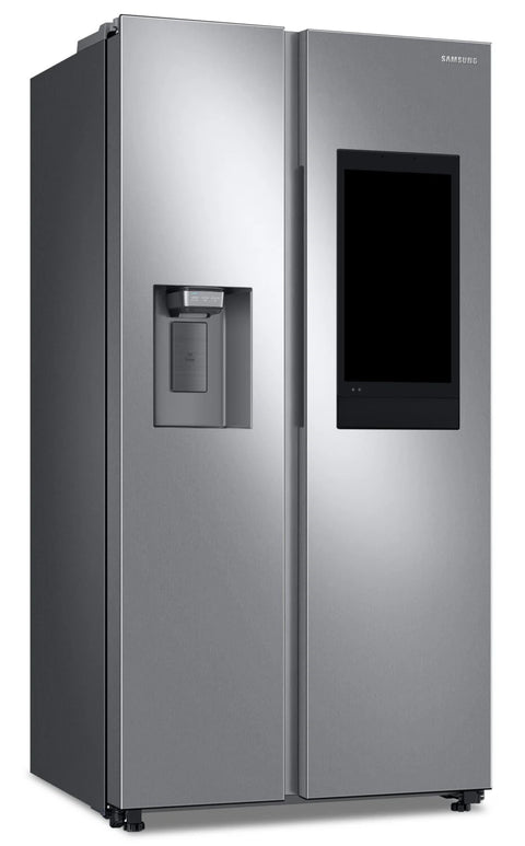 Samsung 36" 21.5 Cu. Ft. Side-by-Side with Family Hub Refrigerator - Stainless Steel - RS22T5561SR/AC