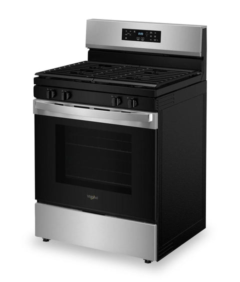 Whirlpool 30" 5.3 Cu. Ft. Gas Range with SpeedHeat™ Burner - WFGS3530RS