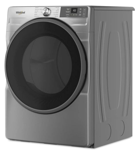 Whirlpool 7.4 Cu. Ft. Smart Gas Dryer with Wrinkle Shield™ - Radiant Silver - WGD5720RR