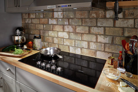 KitchenAid 36" 5-Element Electric Cooktop - Black - KCES556HBL