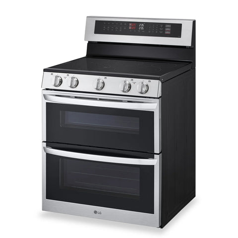 LG 7.3 Cu. Ft. Smart Double Oven Electric Range with ProBake Convection® - Stainless Steel - LDEL7324SE