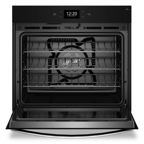 Whirlpool 27" 4.3 Cu. Ft. Electric Single Wall Oven with True Convection - Fingerprint Resistant Stainless Steel - WOES7027PZ
