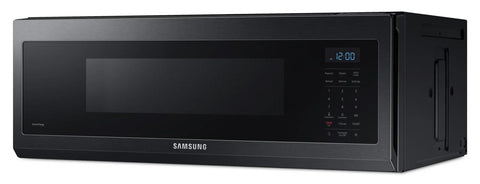 Samsung 1.1 Cu. Ft. Over-the-Range Microwave with 400 CFM - Matte Black Stainless Steel - ME11F7510MT/AC
