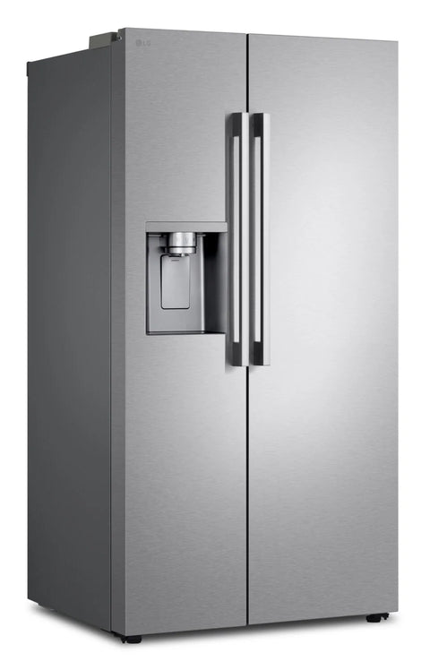 LG 36" 27 Cu. Ft Side by Side Refrigerator - Fingerprint Resistant Stainless Steel - LL27T3530S