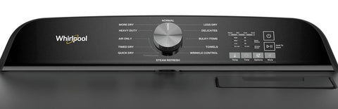 Whirlpool 7 Cu. Ft. Gas Dryer - Volcano Black - WGD6150PB