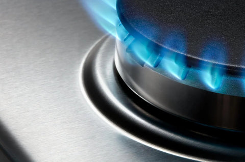 Whirlpool 36" Gas Cooktop with Fifth Burner and EZ-2-Lift™ Hinged Cast-Iron Grates - WCGK7036PS