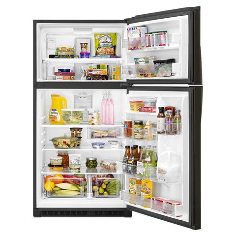 Whirlpool 33" 21 Cu. Ft. Top-Mount Refrigerator - Black Stainless - WRT541SZHV