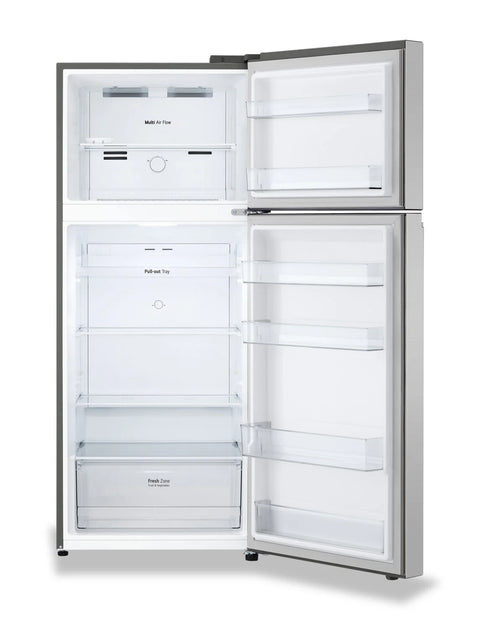 LG 28" 13 Cu. Ft. Top-Mount Refrigerator - Platinum Silver - LT13C2000V