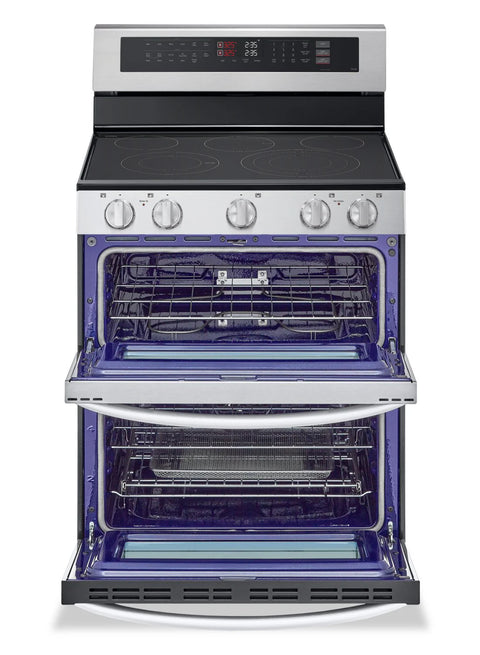 LG 7.3 Cu. Ft. Smart Double Oven Electric Range with ProBake Convection® - Stainless Steel - LDEL7324SE