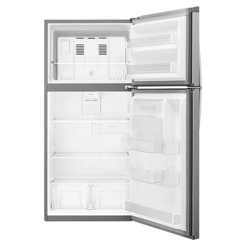 Whirlpool 30" 19.2 Cu. Ft. Top-Mount Refrigerator - Monochromatic Stainless Steel - WRT549SZDM