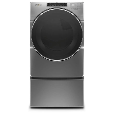 Whirlpool 7.4 Cu. Ft. Gas Dryer with Steam - Chrome Shadow - Stackable - WGD8620HC
