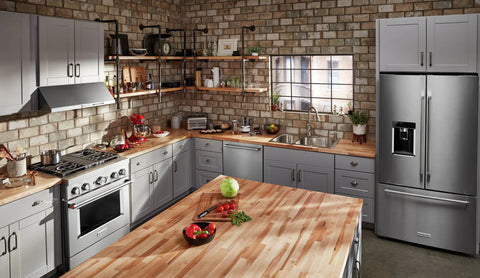 KitchenAid 4.1 Cu. Ft. Smart Dual Fuel Range with Self-Clean - Stainless Steel - KFDC500JSS