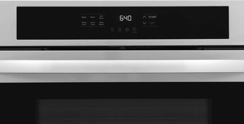 Frigidaire 30" 5.3 Cu. Ft. Electric Single Wall Oven - Stainless Steel - FCWS3025AS