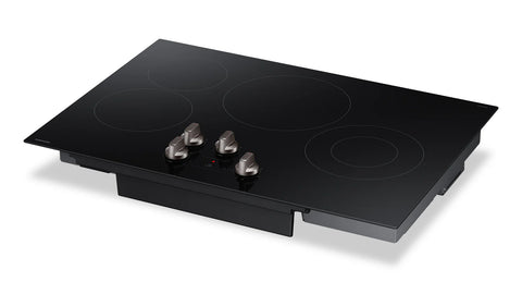 Samsung 30" 4-Element Electric Cooktop with Knob Controls - Black - NZ30FG5332RKAA