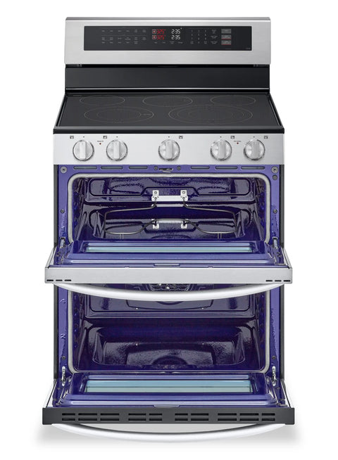 LG 7.3 Cu. Ft. Smart Double Oven Electric Range with ProBake Convection® - Stainless Steel - LDEL7324SE