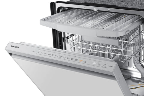 Samsung 24" 42 dBA Built-In Top-Control Dishwasher with 3rd Rack - DW80B7070AP/AC