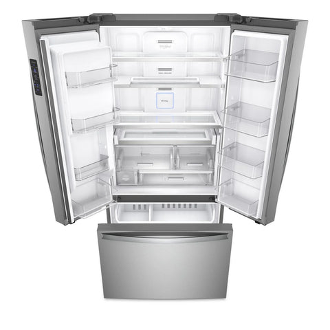 Whirlpool 36" 23.8 Cu. Ft. Counter-Depth French-Door Refrigerator - Stainless Steel - WRFC9636RZ