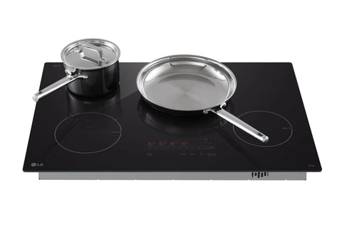 LG 30" 4-Element Induction Cooktop - Black Ceramic Glass - CBIH3013BE