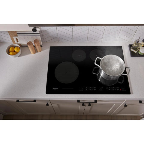 Whirlpool 30" 4-Element Induction Cooktop - Black - WCI55US0JB