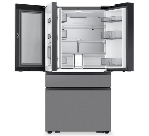 Samsung 36" 23 Cu. Ft. Bespoke Counter-Depth French-Door Refrigerator with AI Home Screen - RF90F29BECRAA