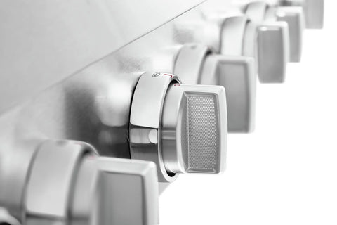 KitchenAid 48" 6-Element Gas Cooktop - Stainless Steel - KCGC558JSS