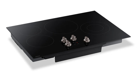 Samsung 30" 4-Element Electric Cooktop with Knob Controls - Black - NZ30FG5332RKAA