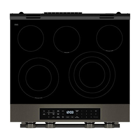 KitchenAid 30" 5.3 Cu. Ft. Electric Range – Black Ore - YKSES530SBE