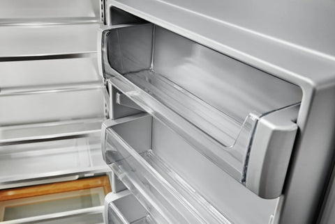 KitchenAid 42" 25 Cu. Ft. Side-by-Side Refrigerator - Stainless Steel - KBSD702MSS