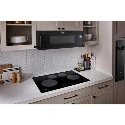 Whirlpool 30" 4-Element Induction Cooktop - Black - WCI55US0JB