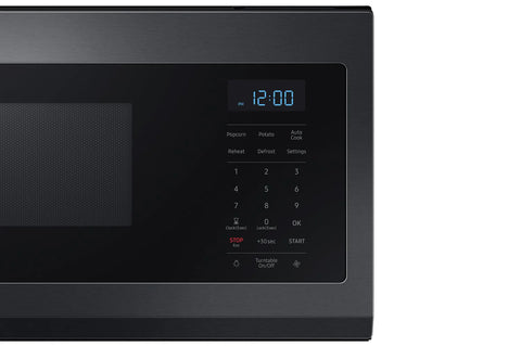 Samsung 1.1 Cu. Ft. Over-the-Range Microwave with 400 CFM - Matte Black Stainless Steel - ME11F7510MT/AC