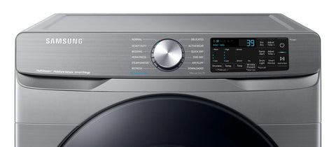 Samsung 7.5 Cu. Ft. Gas Dryer with Steam - Grey - Stackable - DVG45B6305P/AC