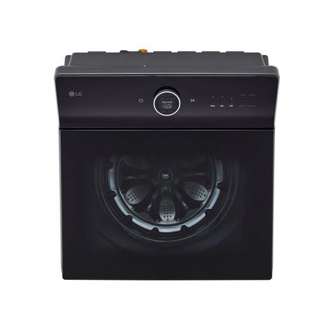 LG 6.3 Cu. Ft. Smart Top-Load High-Efficiency Washer - Black Steel - WT8600CB