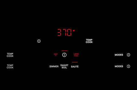 KitchenAid 30" 5-Element Induction Cooktop - Black - KCIT730SBL